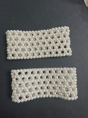 3.163 Vintage bracelet, pearl cuff