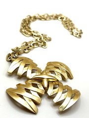 Vintage Trifari Maltese Cross Necklace