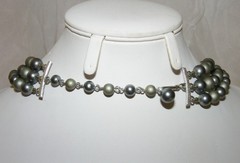 ** Vintage 1950-60’s Pearl Plastic Lucite Glass Bead Necklaces * 13 Pieces **