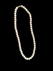 Natural Genuine Angel Skin Coral 1940 Beaded Necklace 17 Inches