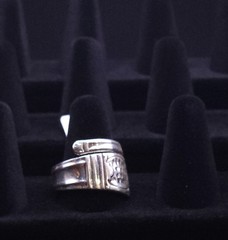 Hand Crafted 925 Sterling Silver Ring Classic Spoon Ring Made From Vintage…