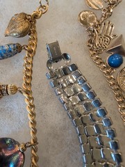 Estate Jewelry Sterling Silver, Weiss Coro Panel Emmons +21 Bracelets
