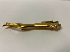 Vintage Jackie Collins Cougar Cheetah Jaguar Cat Brooch Green Rhinestone Eyes