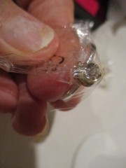AVON Many Wishes 3 Pc Stackable Ring Set /Silvertone Heart, 2Stars Half Moon 8