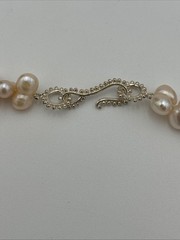 Vtg MMA Metropolitan Museum of Art Baroque Pearl 925 Sterling Signed Necklace