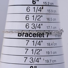 7″, 2mm, Vintage Milor sterling silver bracelet, Singapore chain bracelet