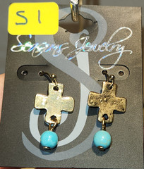 Vintage Costume Jewelry Earrings for pierced ears NIP – READ!