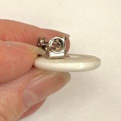 Inspirational Brooch Pin Ceramic My Grace Is Sufficient For You 1.25in Religious
