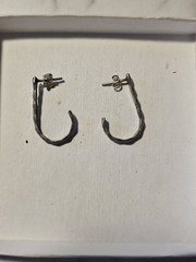 Vintage Sterling Silver 925 Earrings (look through pics)