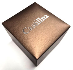 CASTILLNA Half Eternity Twist 925 Sterling Silver & CZ Engagement Ring Size 9