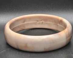 Vintage (1 Bakelite!) 8 Piece Lot Assort Bangle Bracelets Multi Variety Costume