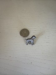 Pointer Or English Setter Dog Pin