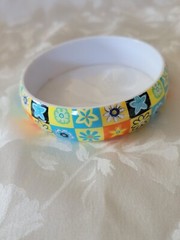 Vintage Lot of 5 Various Styles & Colors Bangle Bracelets