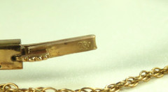 Antique Art Deco Colombian Emerald Diamond Bangle Bracelet 17K Rose Gold 6.25IC