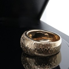A High Dome 1.00ct G Si Diamond Set 14ct Yellow Gold Ring Size P1/2 Val $5965