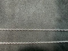 0.66g Vintage Sterling Silver 925 Delicate Cable Chain Necklace 18 in M