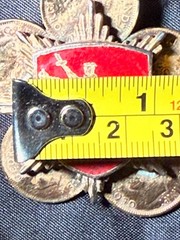 Canadian Cent Coin Brooch late 1940’s or early 1950’s