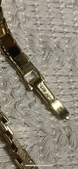 Vintage Monet Gold Tone Flat Square Link Chain Necklace 24”