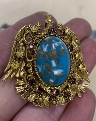 Vintage Brooch Pin Pendant
