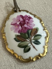 vintage Rosenthal HP Porcelain Pendant Rosenthal COLLECTOR PIECE