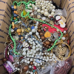 15+ Lbs Vintage To Now Craft Repair Tangled Junk Drawer Jewelry Lot