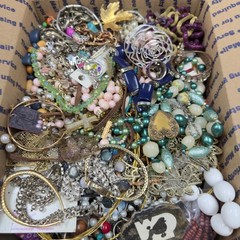 15+ Lbs Vintage To Now Craft Repair Tangled Junk Drawer Jewelry Lot