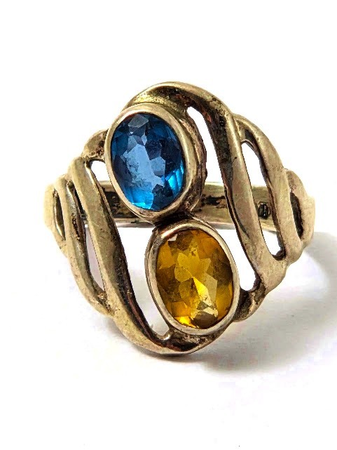 Vintage Ring in Sterling Silver, Vintage Jewelry