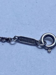 Tiffany & Co. Sterling Silver 925 Fine Cable Link Chain Necklace 17.75″ 2.9g