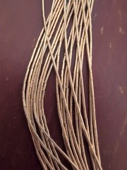 Vintage Navajo Liquid 1/20 12K GF 20 Strands Chain Necklace 30 In Long