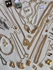 Vintage Jewelry Lot 71 PC Coro Joan Rivers Lisner Trifari Many Signed