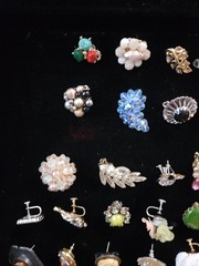 Vintage “Single” Earring/ Crafting Lot of over 65. 13 Signed 1.2lbs