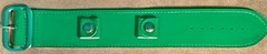 Vintage – Kelly Green Vinyl Watchband – 70’s