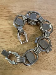 Vintage Juliana 5 Link Bracelet By Delizza And Elster