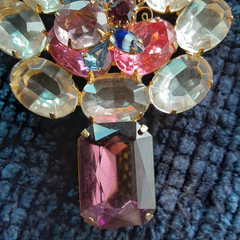 UNIQUE XLARGE CRYSTAL CHRISTMAS TREE with BEES NEW OLD STOCK