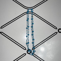 LOT VTG bead necklaces Plastic, Lucite? & Glass beads (Various Colors) Lot Of 6
