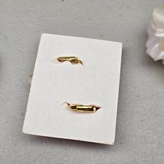 Vintage Earrings Lot West Germany Germany Plastic Clip On Floral Mid Century