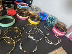 huge lot 100+ bracelets jewelry estate mixed brand bracelet collection