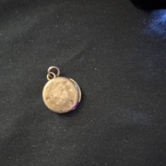 1870-80 Victorian watch fob/pendant, 1900-30 Victorian pendant