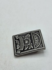 Collection Of 5 Birds And Bloom Pewter Brooches. Signed, 4 Limited Edition