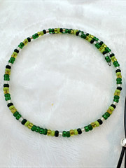 2 Necklaces LOT Girly dragonfly Y2K 1990s 2000s Silver green Jewelry costume
