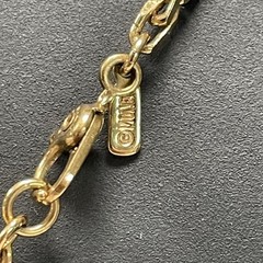 Vintage AVON Gold Tone Greek Cameo & MONET Gold Tone Chain Necklace 1970s – 16″