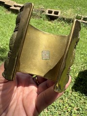 Vintage Indian Elephant Cuff Bracelet 70s-80s