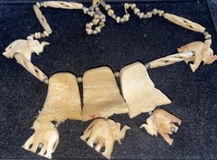 1960’s Made For USSR In India.Beautiful Necklace With Elephant.