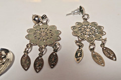 Lot of 6 Pairs Vintage Unbranded & 1 Branded Sterling Silver Fashion Earrings
