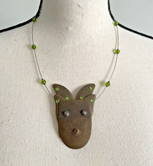 Artisan FIFI LA FERRAILLE Paris Wire necklace OOAK