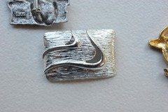 Brooch LOT Signed JJ Spoontiques AJC gold silver tone AH31