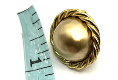 Vintage 80s Clip-On Earrings Carol lee Clip Ons faux pearl