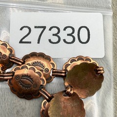 Vintage Copper Bracelet South Western 7’