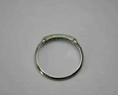 1Ct Round Art Deco Style Lab Created Diamond 14k White Gold FN Ring Engagement