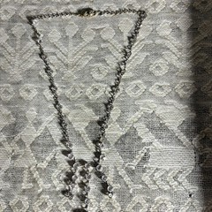Antique Art Deco Rock Crystal Necklace 17 Inches